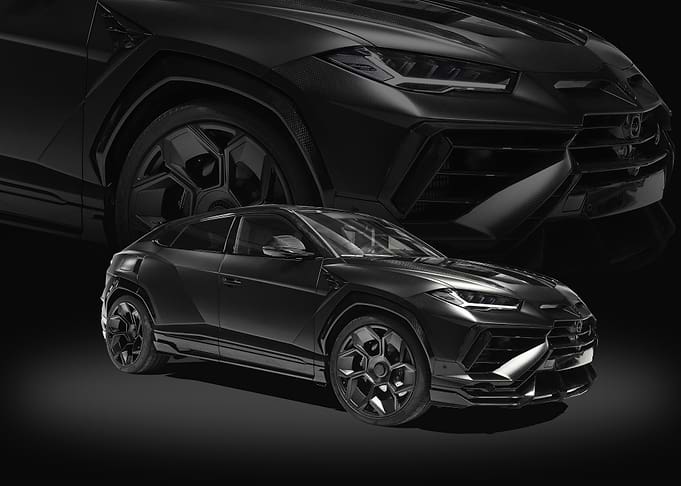 Black Lamborghini Urus