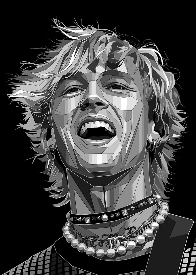 Machine Gun Kelly Portrait