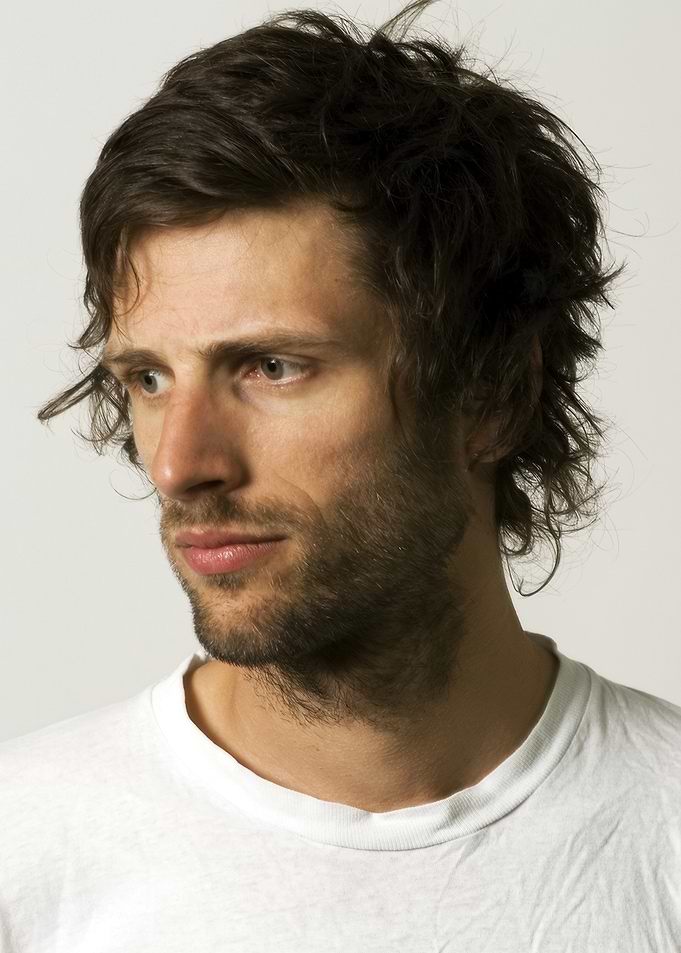 lindstrom in White T-Shirt