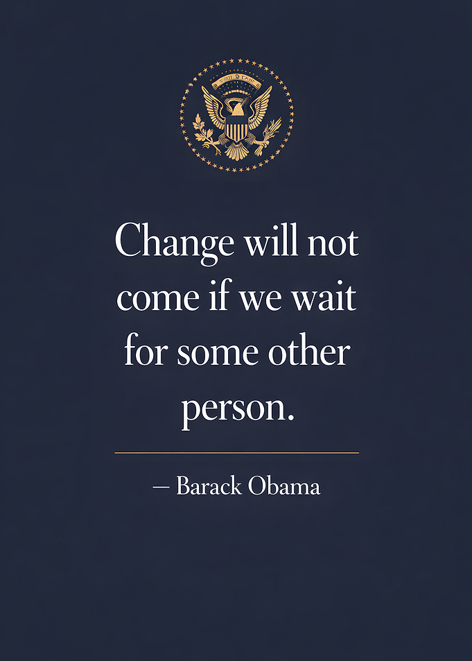 Barack Obama Inspirational Quote
