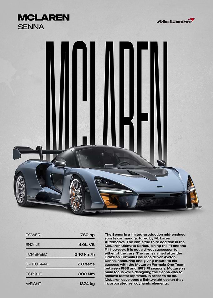 McLaren Senna Supercar