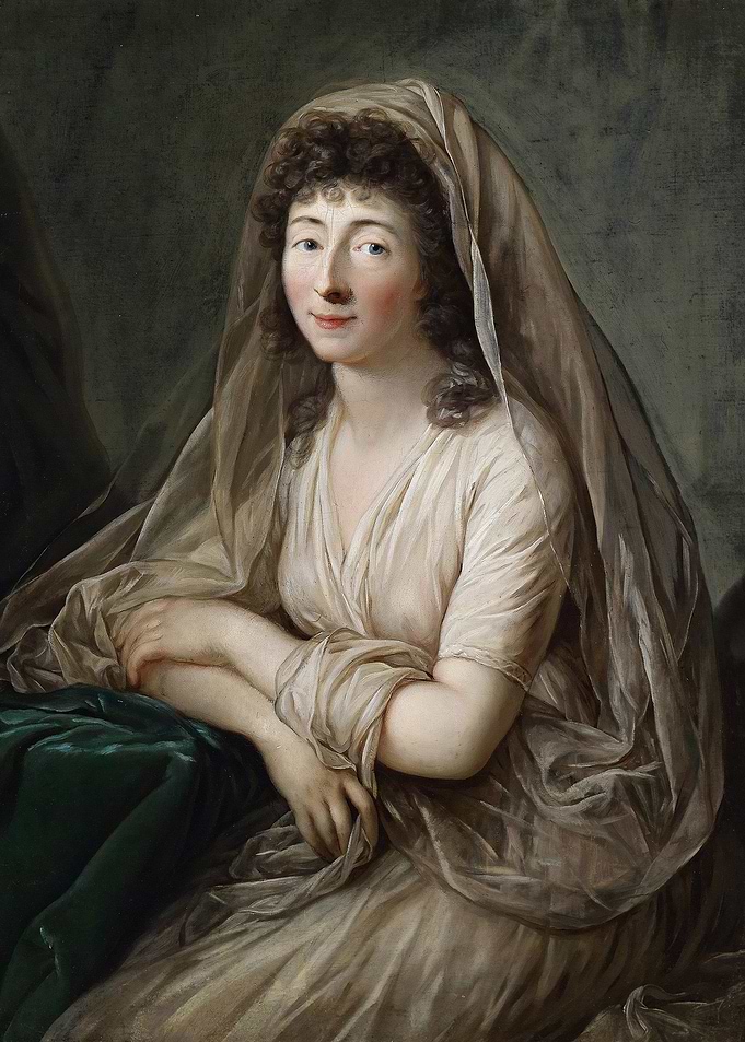 Portrait of a Woman in a Veil