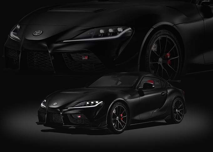 Black Toyota Supra GR