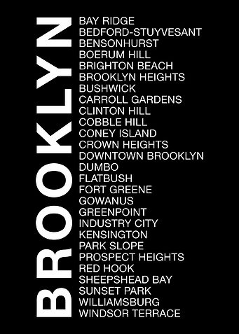 Brooklyn Neighborhoods List