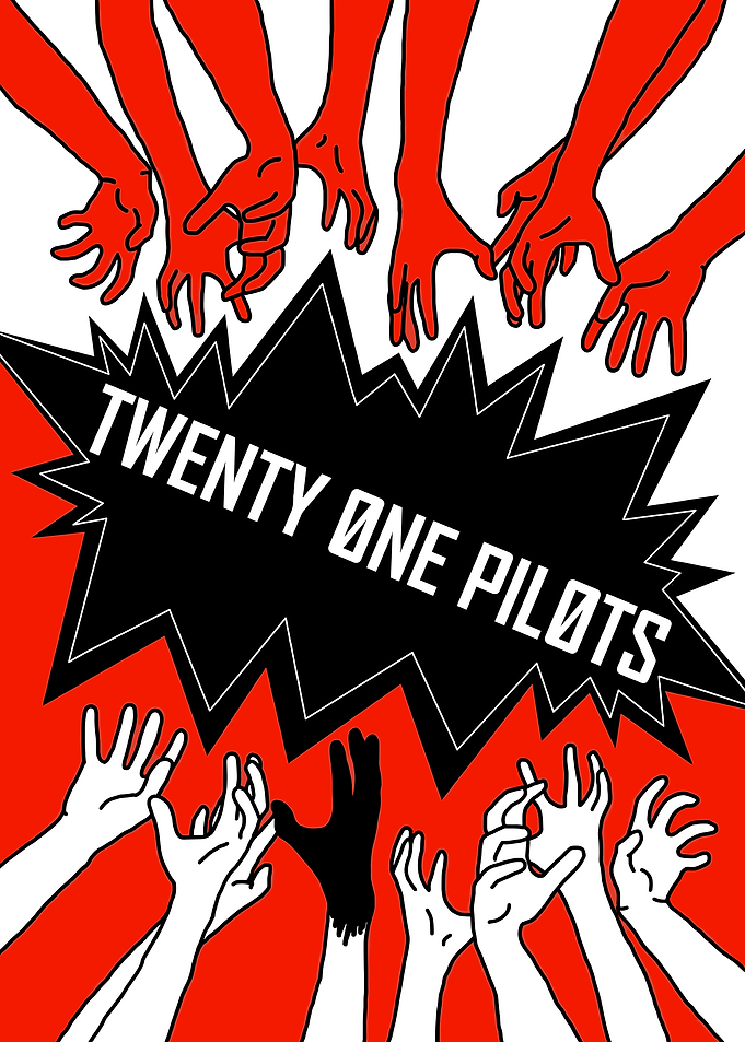 Twenty One Pilots Hands Art