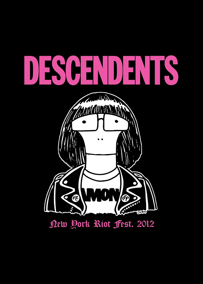 Descendents New York Riot Fest Poster