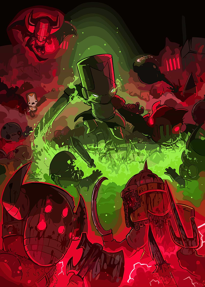 Castle Crashers Knights Battle