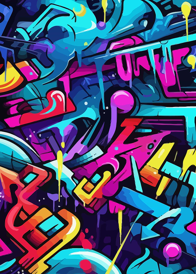Vibrant Graffiti Art