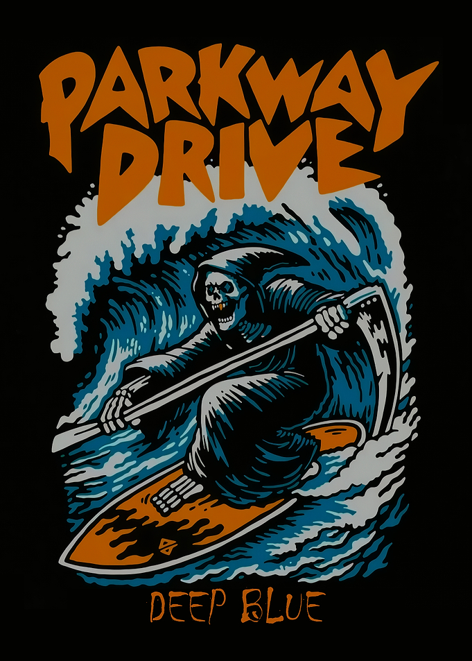 Grim Reaper Surfing