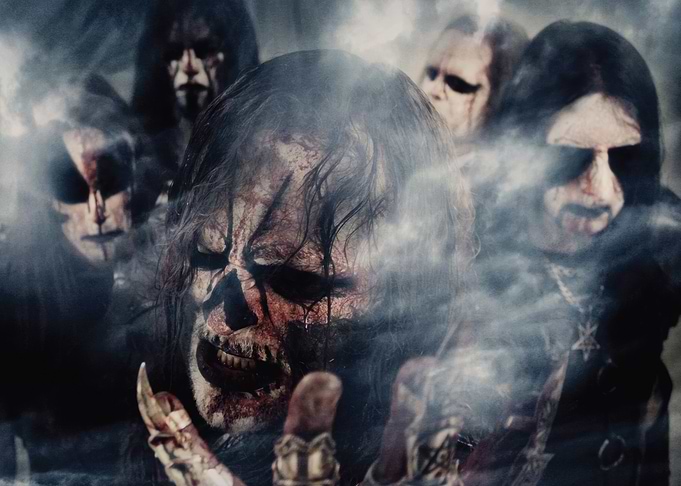 dark funeral band members with skull makeup