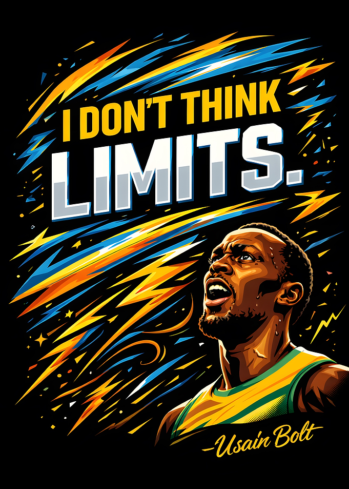 Usain Bolt 'I Don't Think Limits'