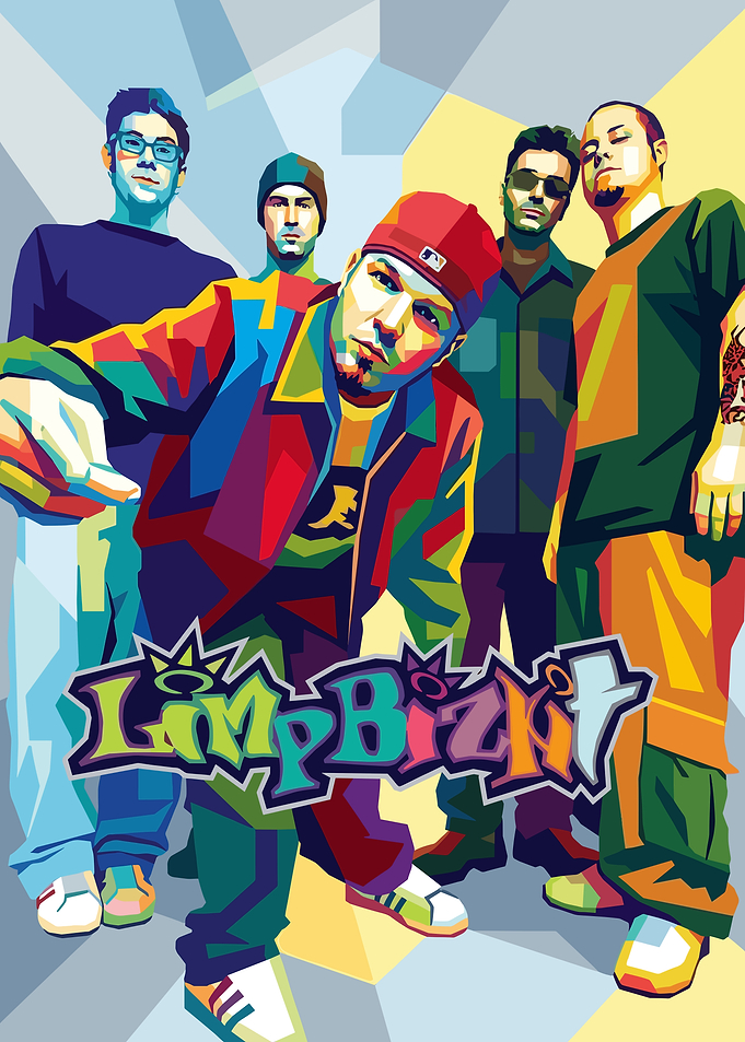 Limp Bizkit Band Pop Art