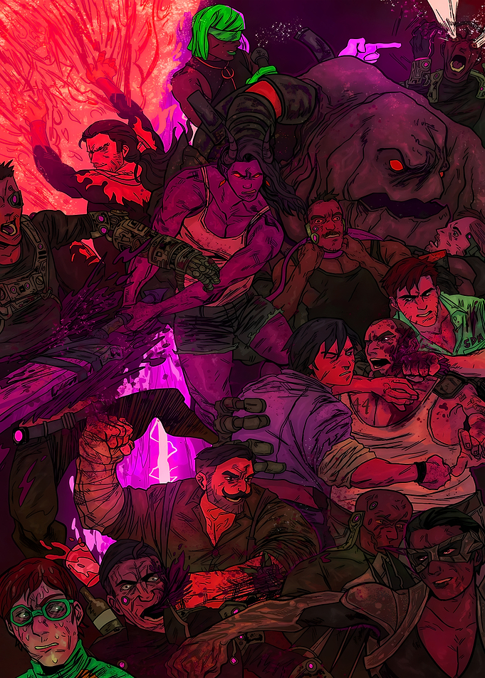 Dispatch Game Art