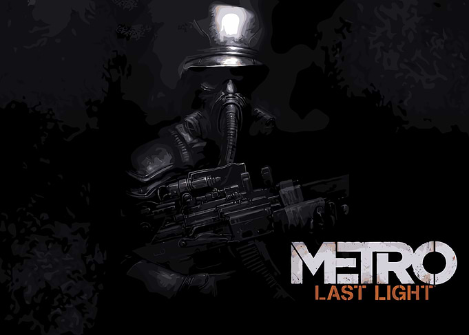 Metro Last Light Soldier with Gun