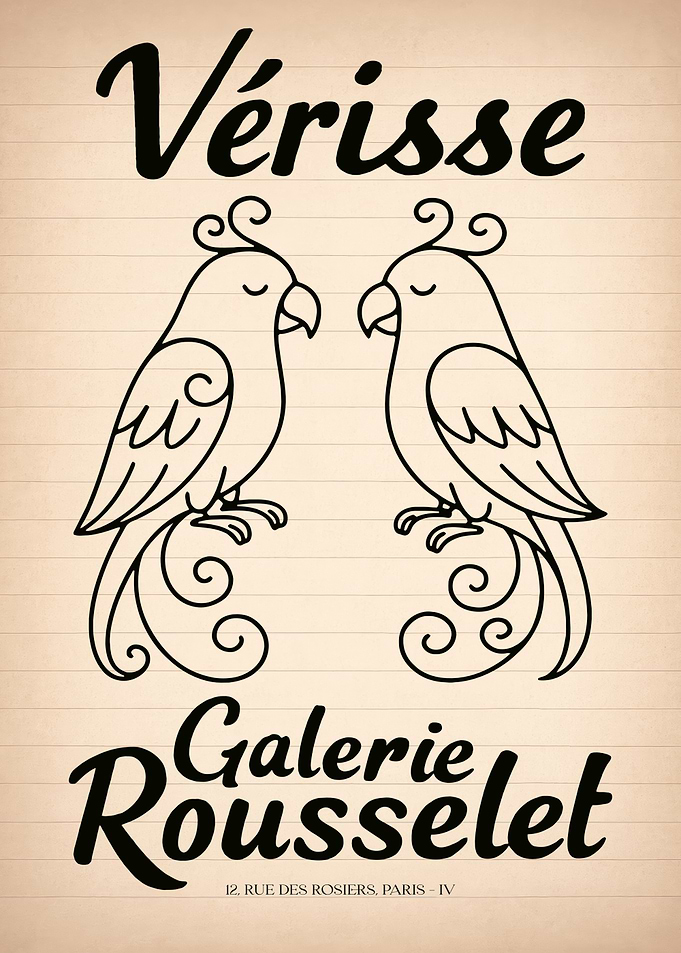 Galerie Rousselet Vintage Poster