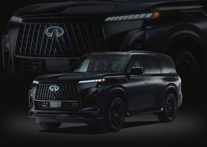 Black infiniti qx80 sport