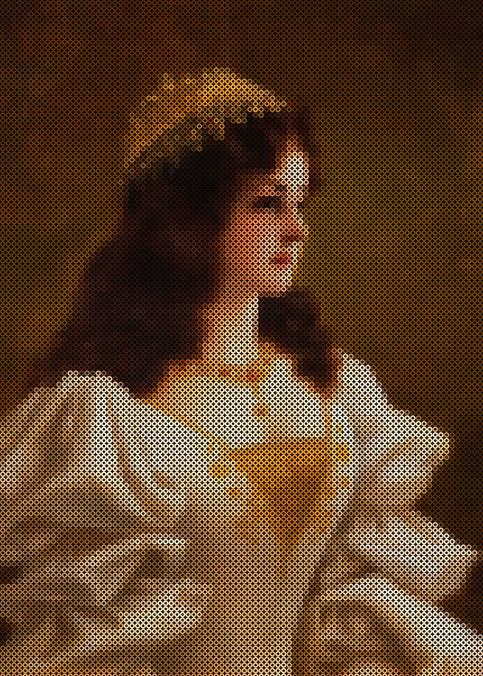 Portrait d'une Jeune Fille Orientale