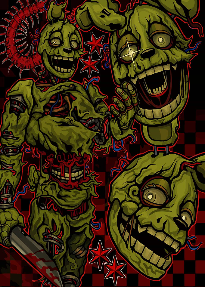 Springtrap Character Art