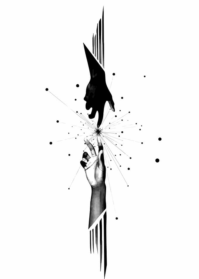 Reaching Hands with Cosmic Connection