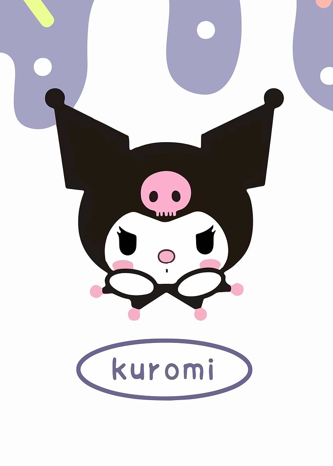 Kuromi Character Art
