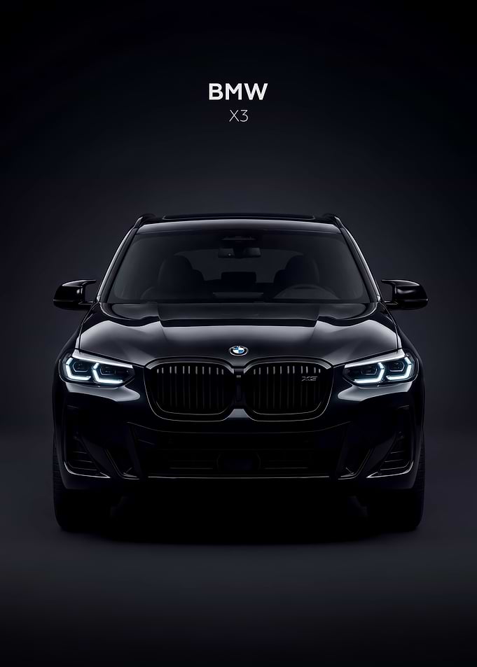 Black BMW X3