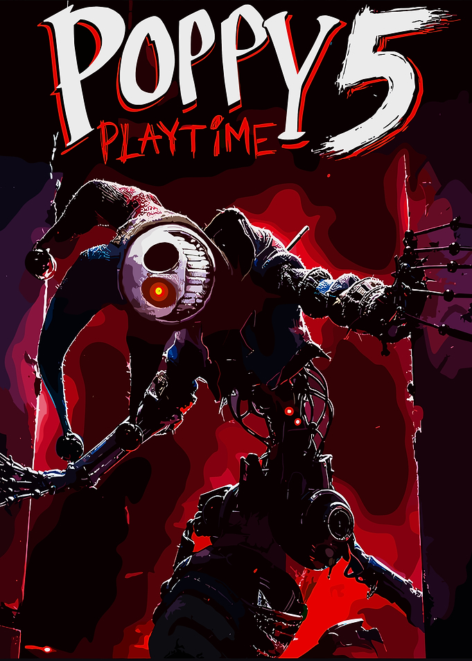 Poppy Playtime 5 Jester Character Art