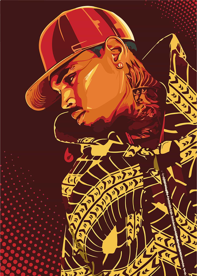 Chris Brown Potrait