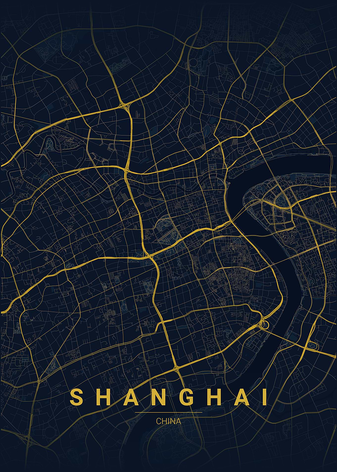 Shanghai City Map