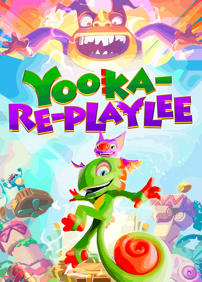 Yooka-Replaylee Game Art
