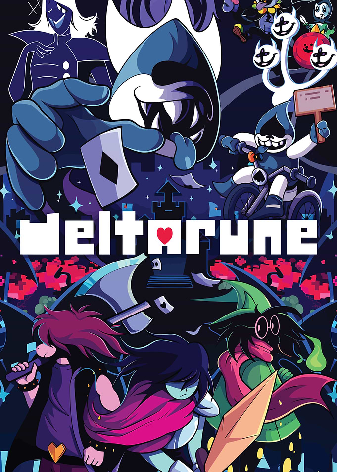Deltarune Game Poster