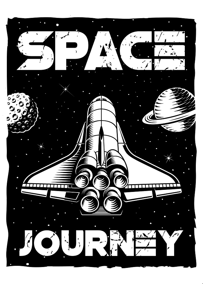 Space Shuttle Journey Poster
