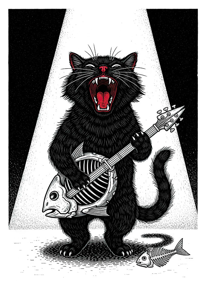 Black Cat Rock Star