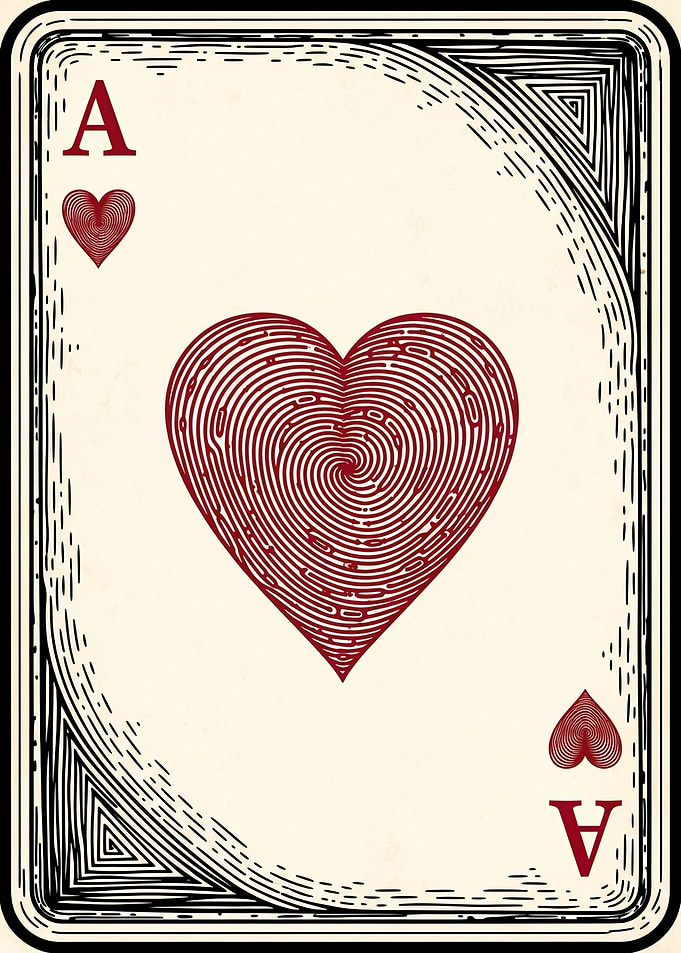 Ace of Hearts Playing Card