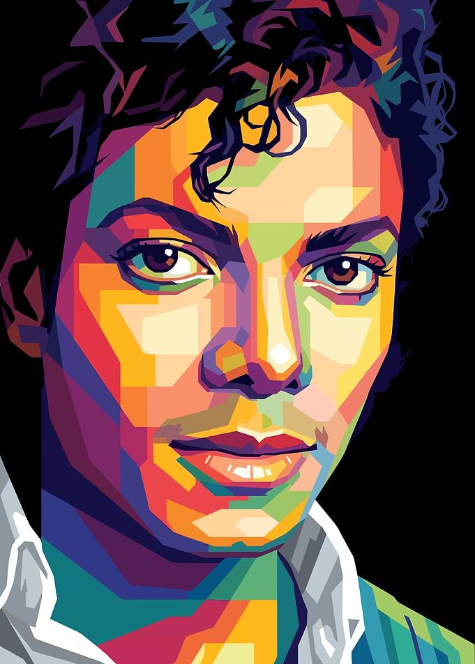 Michael Jackson Pop Art Portrait