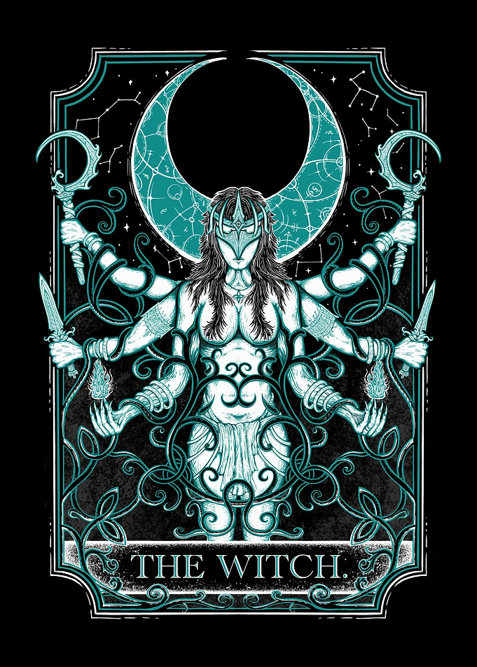 The Witch Tarot Card