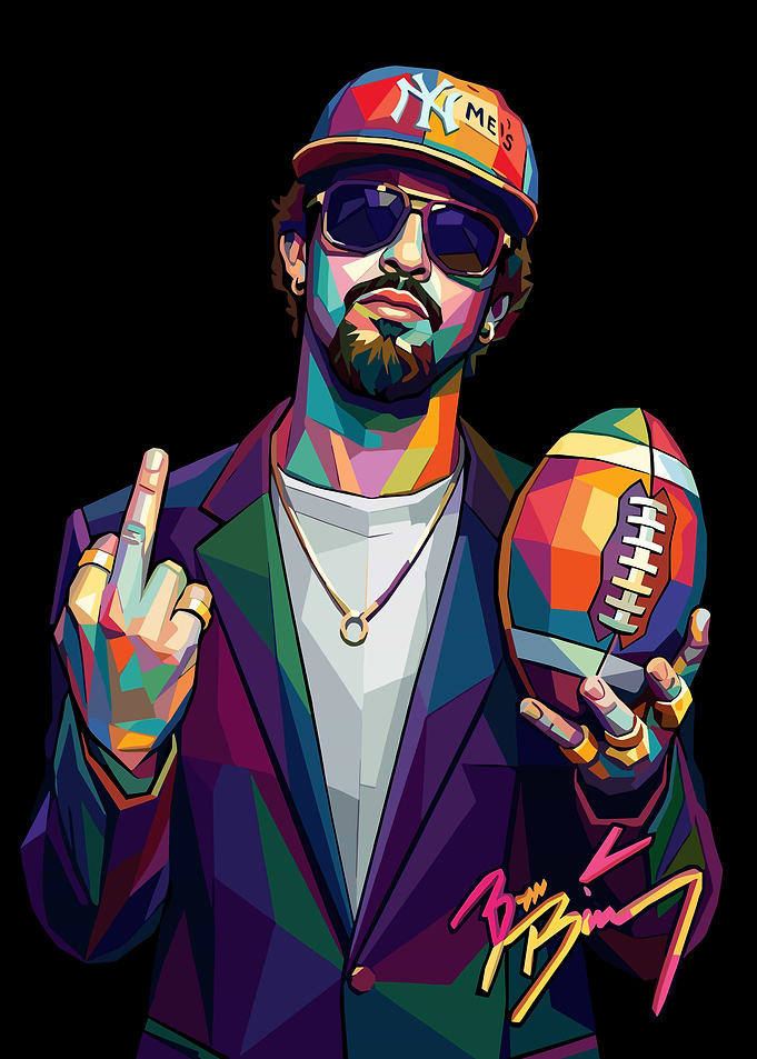 Bad Bunny Potrait