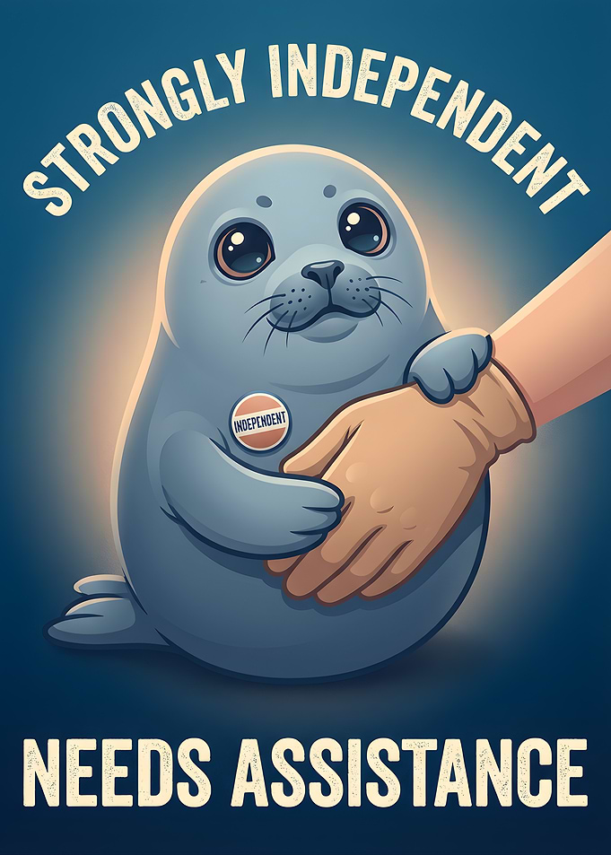 Cute Seal Needs Assistance