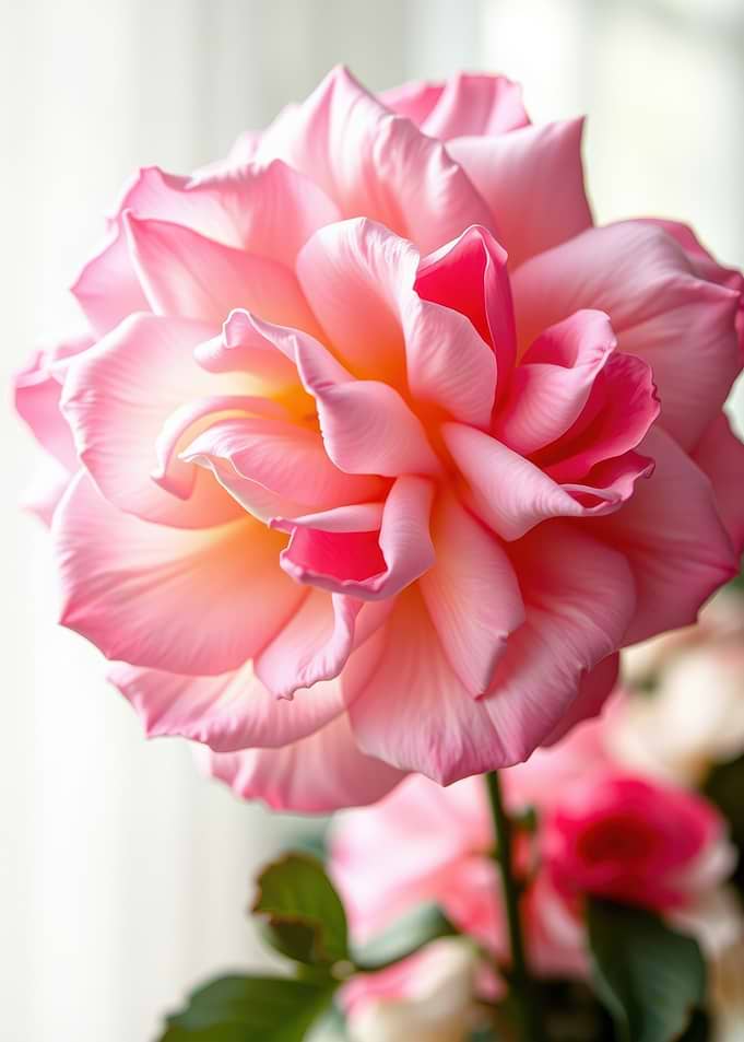 Close-up of a Pink Rose