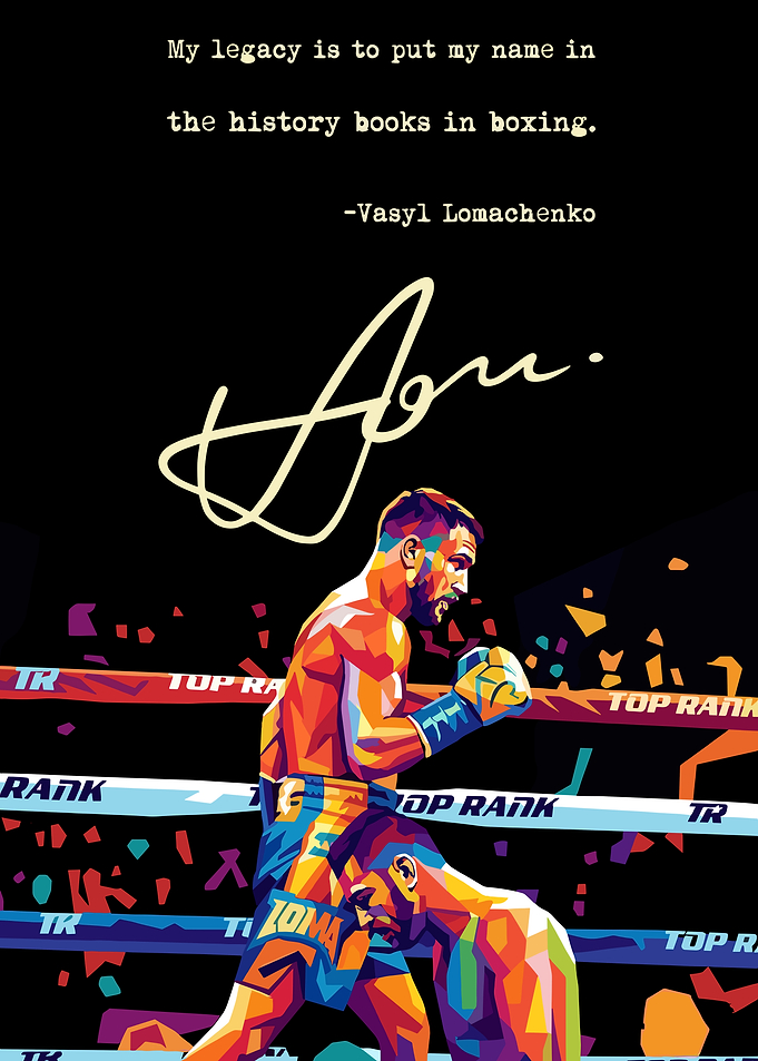 Vasyl Lomachenko Boxing Quote
