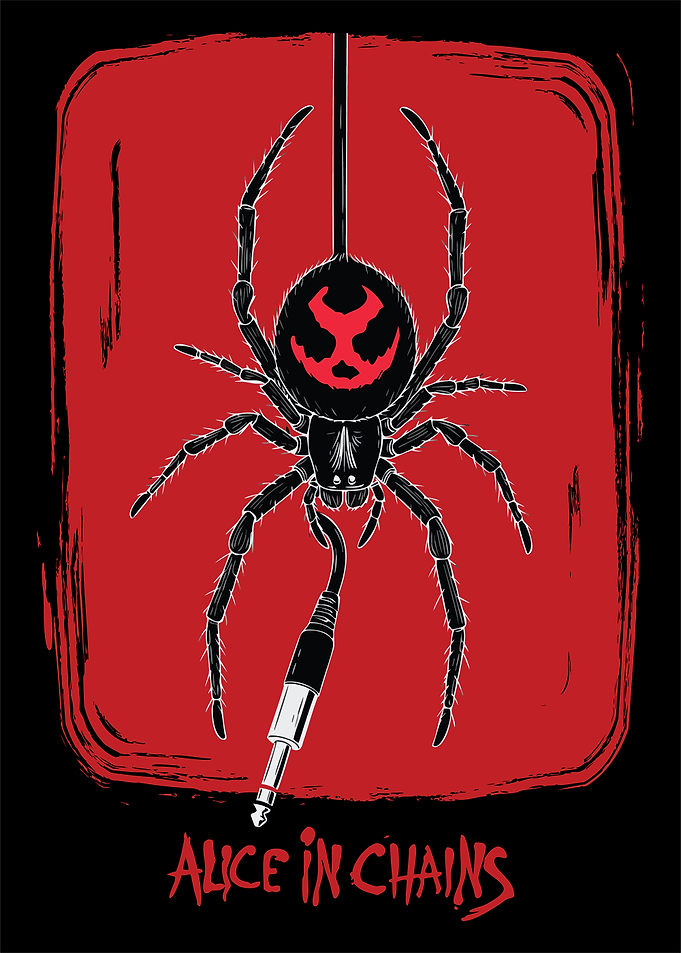 Alice in Chains Spider Logo