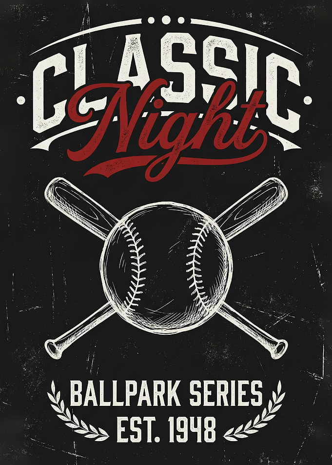 Classic Night Ballpark Series Est. 1948