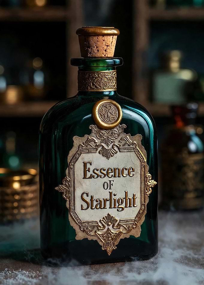 Essence of Starlight Potion Bottle