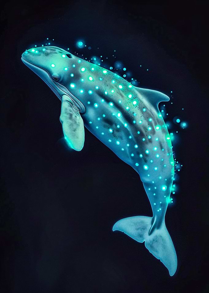 Bioluminescent Whale