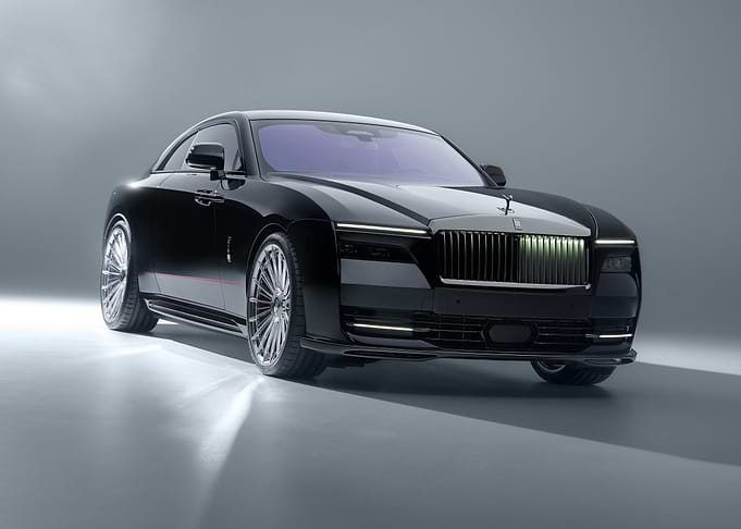 Black Rolls-Royce Coupe