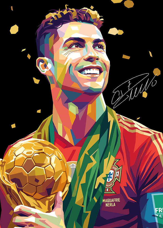 Cristiano Ronaldo Wpap art
