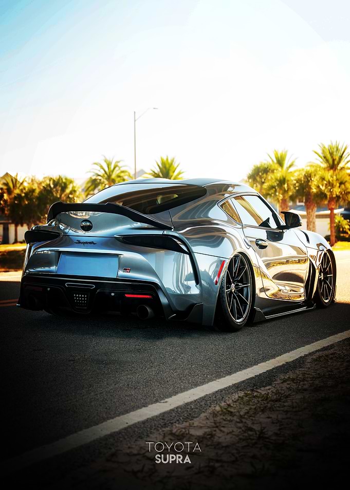 Toyota Supra GR Poster