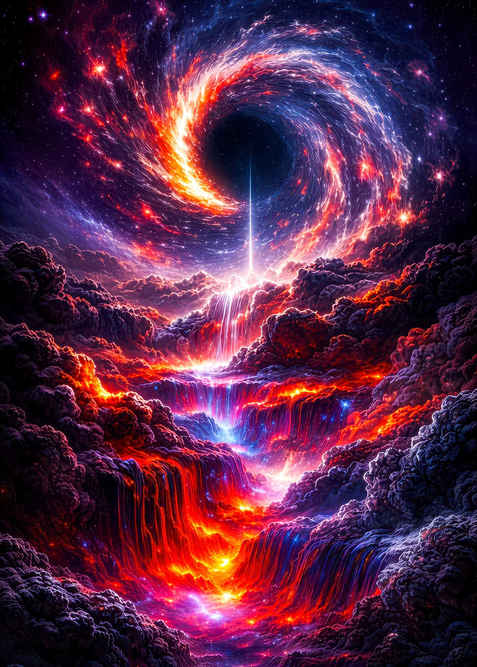 Cosmic Black Hole Vortex