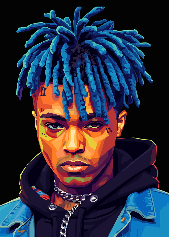 XXXTentacion Pop Art Portrait