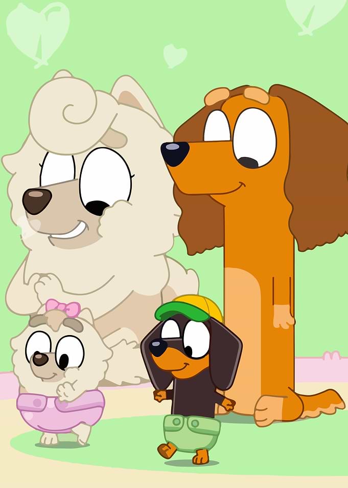 Bluey cartoons