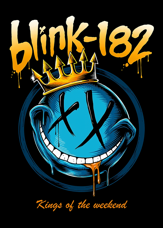 Blink-182 Kings of the Weekend Smiley